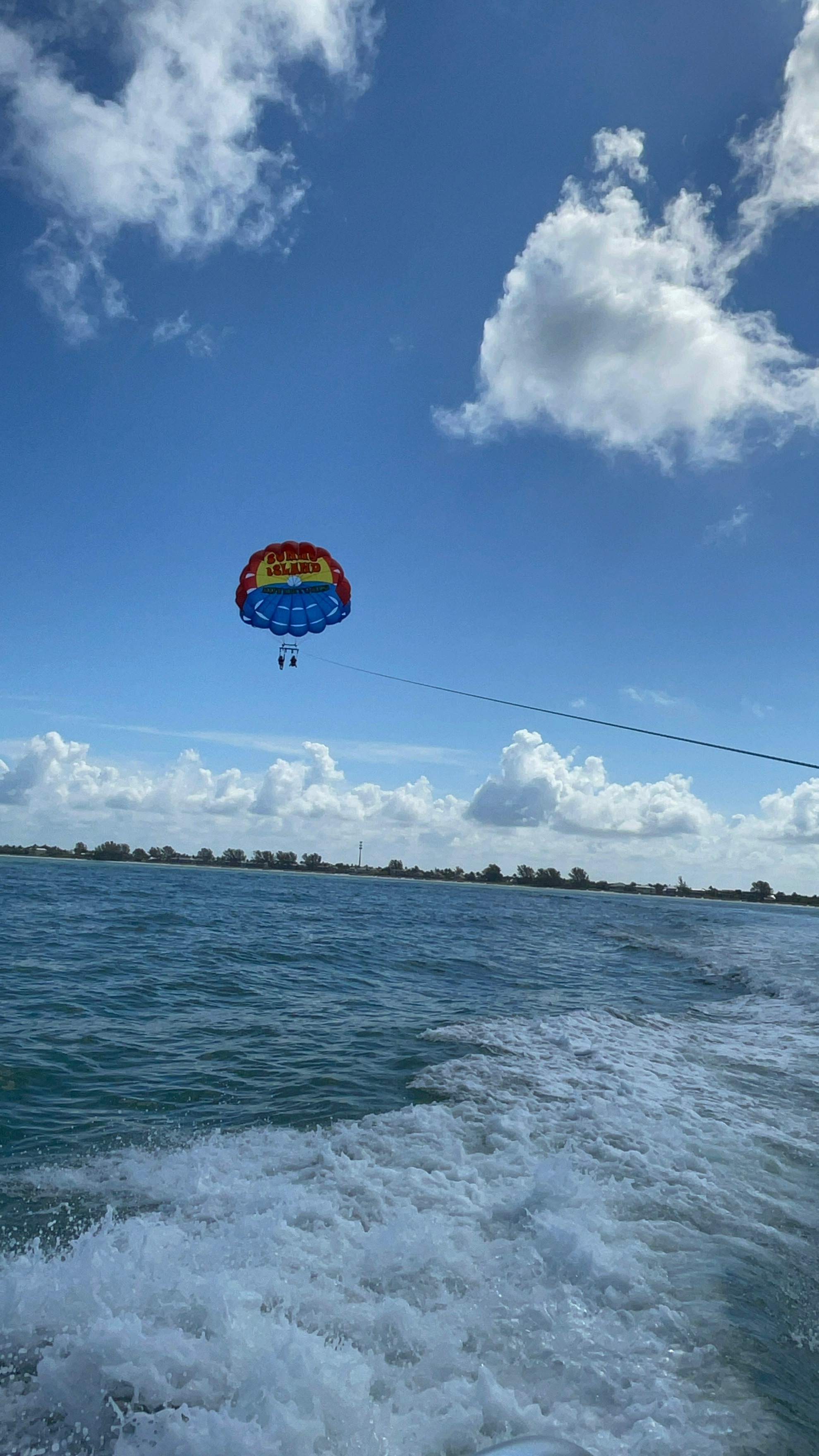 Anna Maria Island — Parasailing over the Gulf